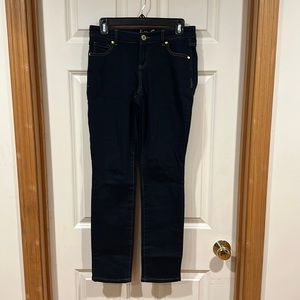 INC International Concepts Skinny Leg Curvy Fit Jeans, Size 2 Short